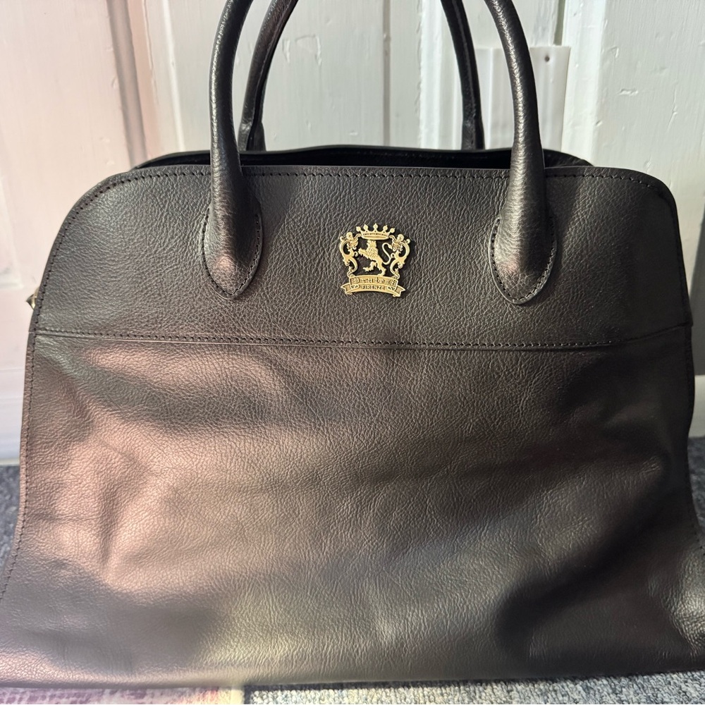 Pratesi Firenze Italian Black Leather Tote
NWOT